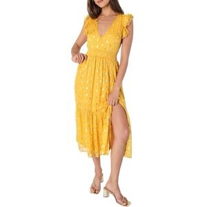 Lulu’s Sleeveless Ruffle Dress